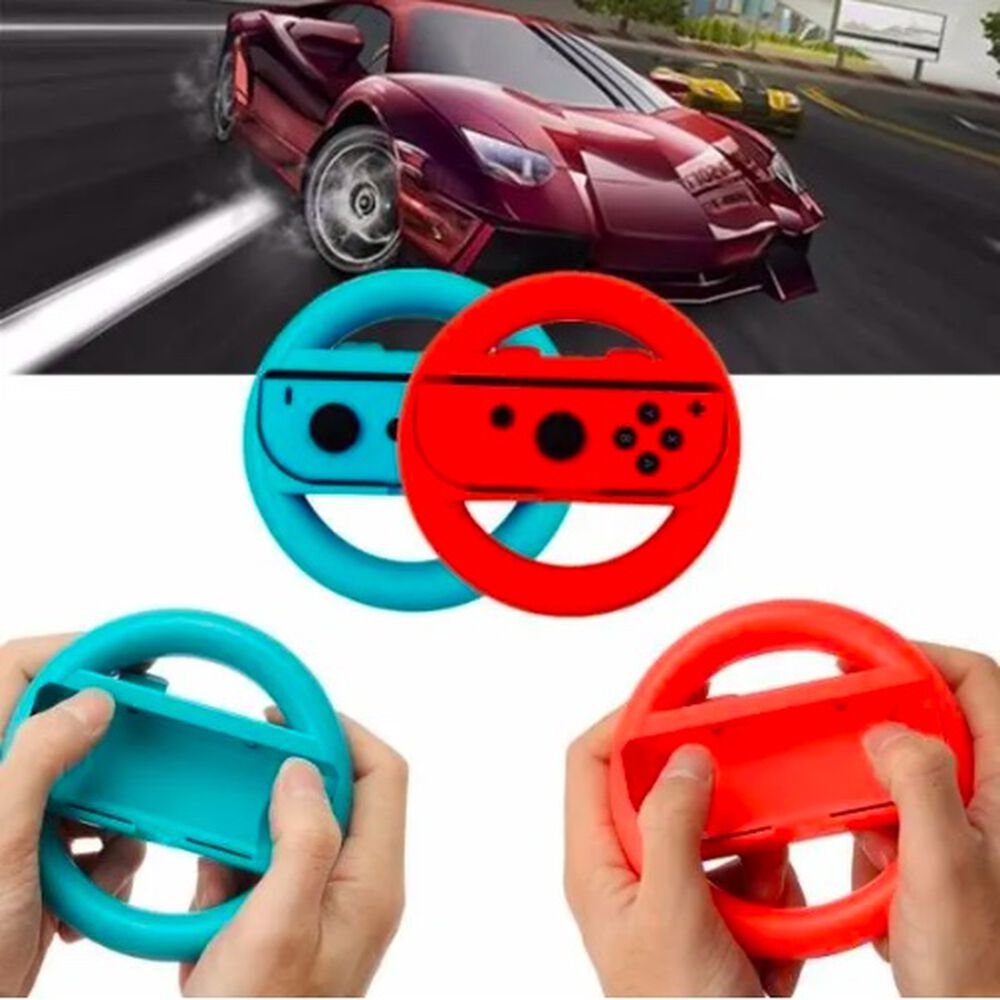Volante Nintendo Switch Mario Kart 2 Unidades Timon Rueda image number 2.0