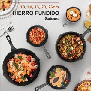 Sartenes De Hierro Fundido Juego De Sartenes 5 Piezas