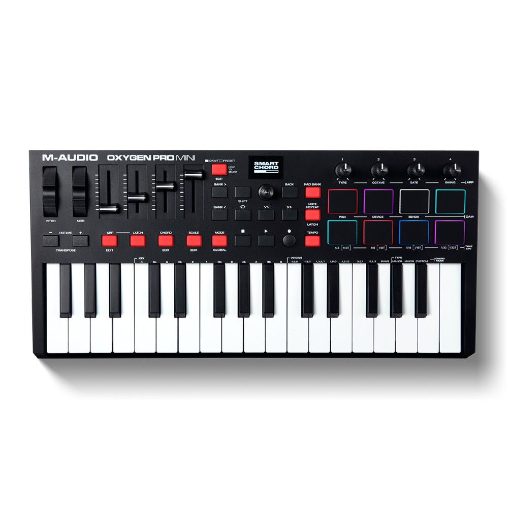 Controlador Midi Oxygen Pro Mini M-audio image number 0.0