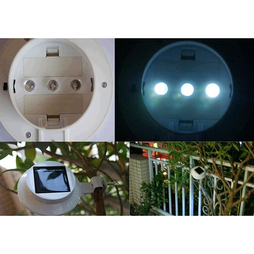 Foco Led Redondo Con Panel Solar 1.2v Negro image number 4.0