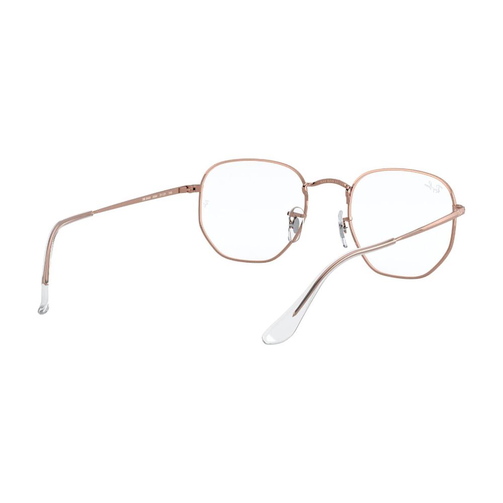 Lentes &Oacute;pticos Hexagonal Rosado Ray-ban Optical image number 7.0