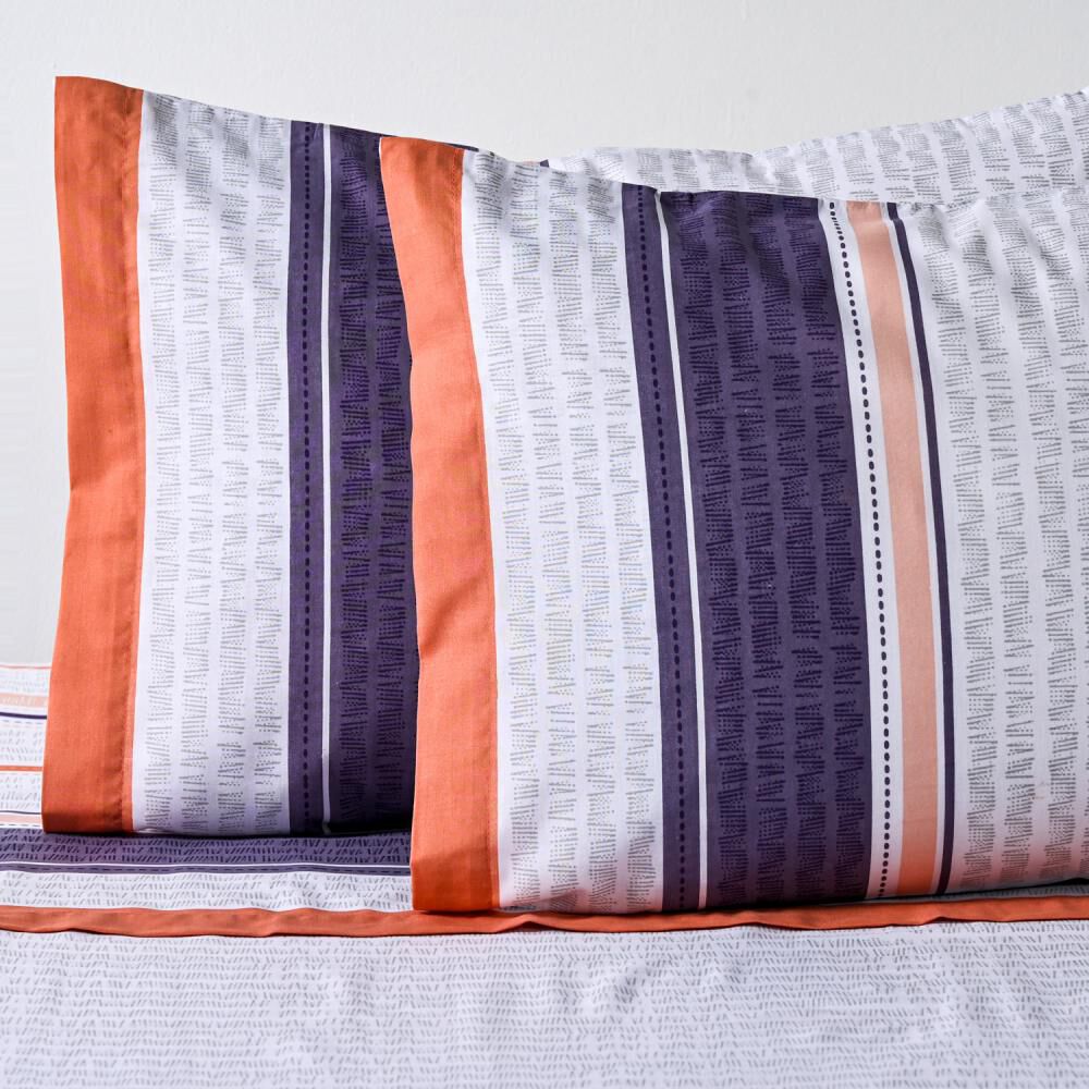 Juego De S&aacute;banas American Family By Cannon Loden / 2 Plazas / 144 Hilos image number 1.0