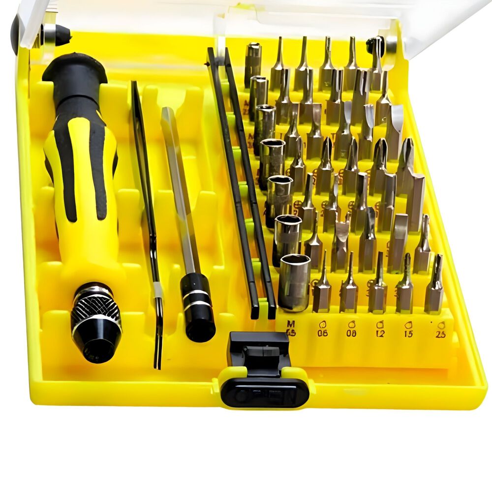 Set De Atornillador De Precisión Imantados De 45 Piezas Ce32 image number 2.0