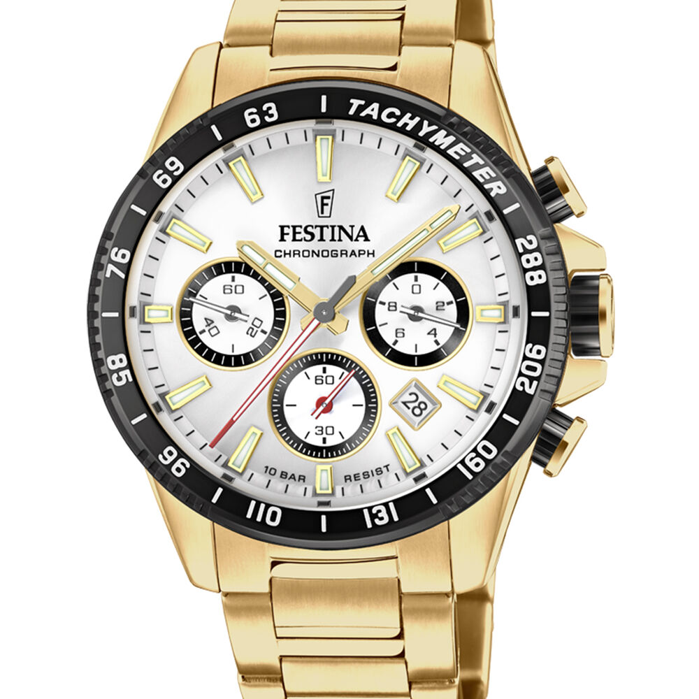 Reloj F20634/1 Festina Blanco Hombre Timeless Chronograph image number 0.0