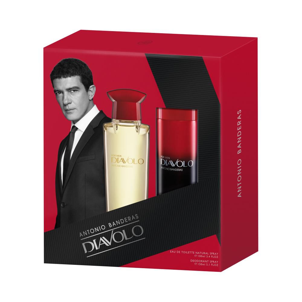 Perfume Antonio Banderas Diavolo / 100 Ml + Desodorante 150 Ml image number 0.0