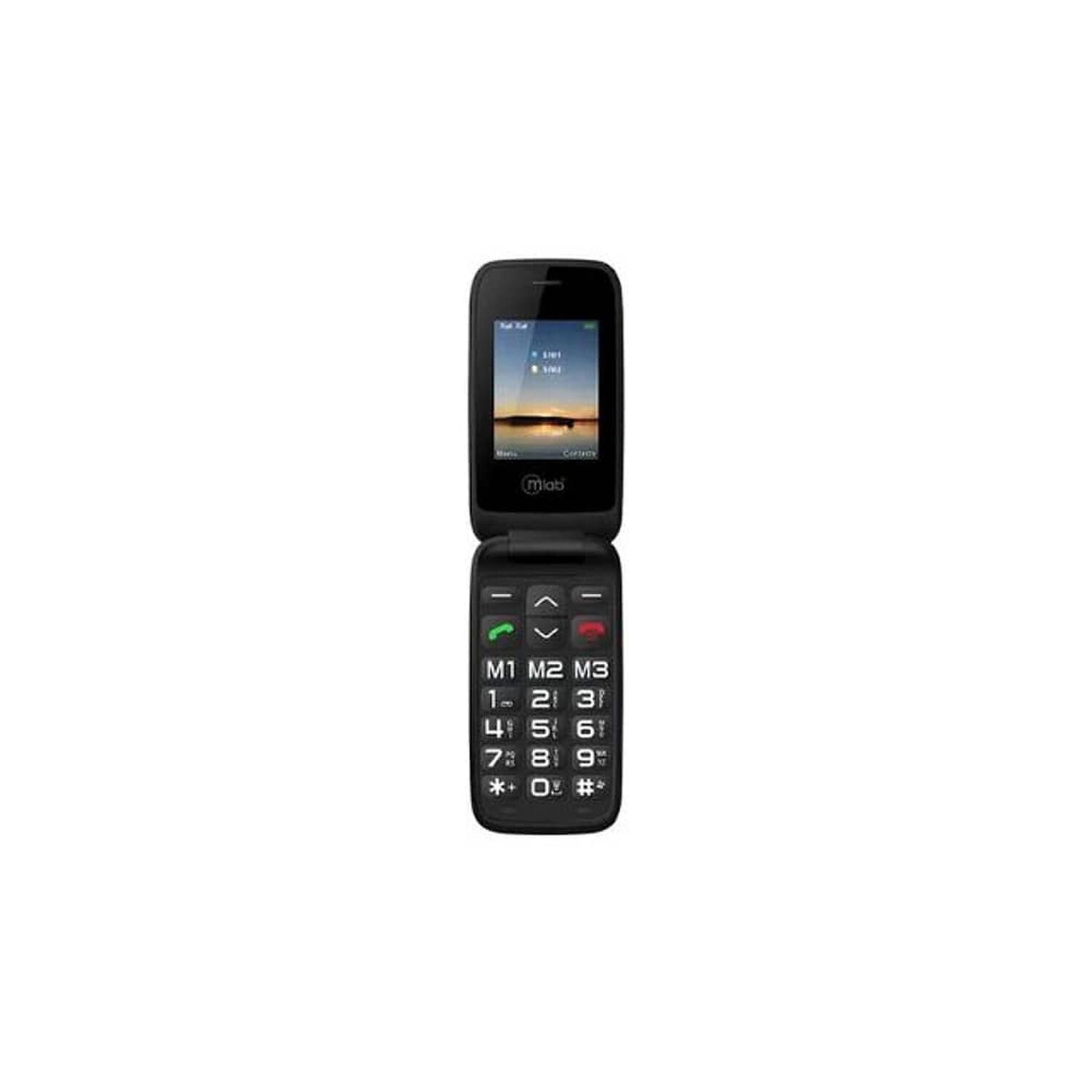 Telefono Senior Mlab 9204 Shell 4g Sos 2.8 Pulgadas Negro image number 5.0