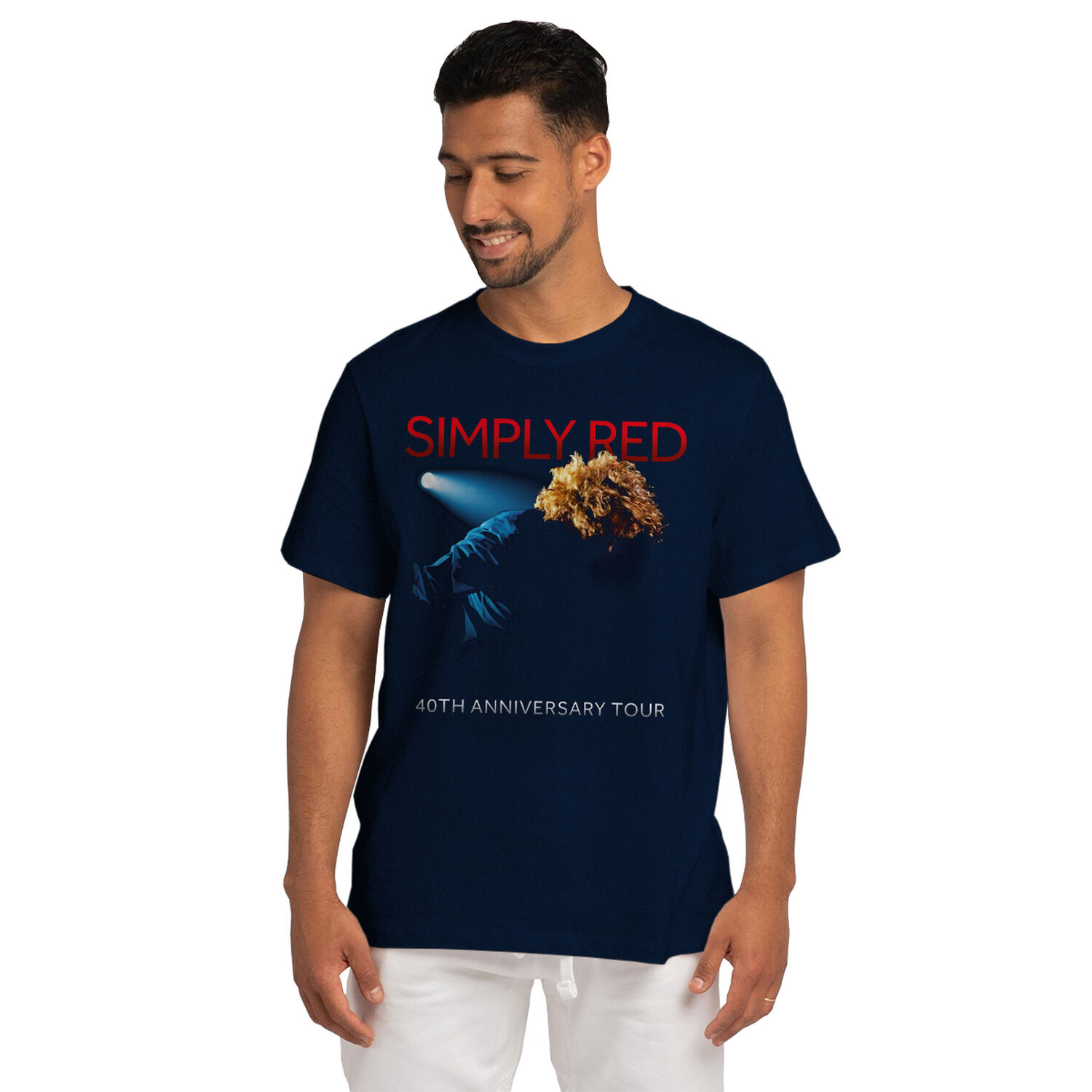 Polera Estampada 3d Simply Red 2025 Tour 40th Anniversary image number 2.0