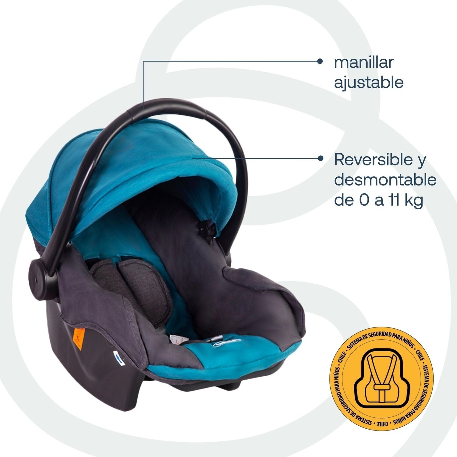 Coche Travel Sienna Azul image number 5.0