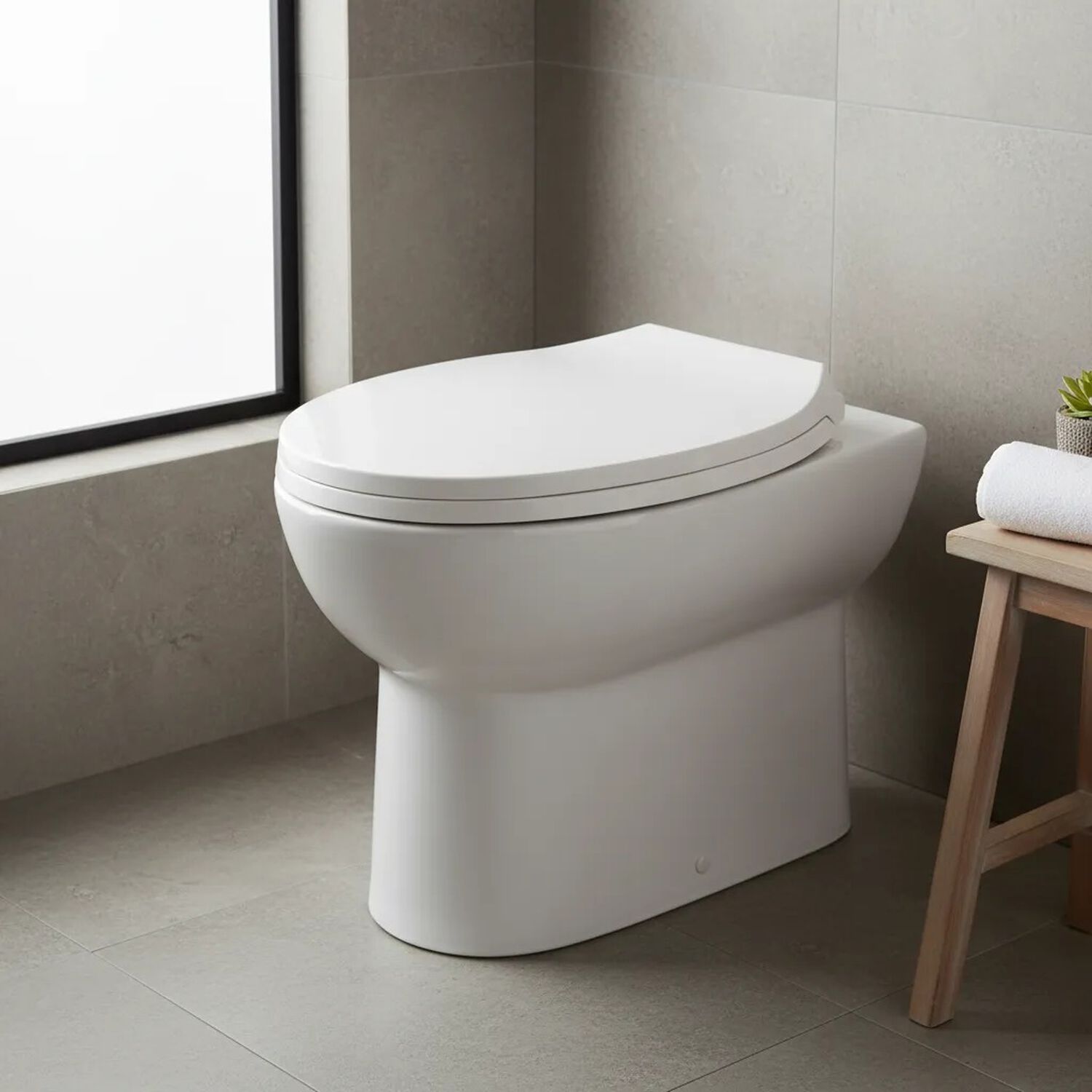 Asiento Y Tapa De Cierre Lento De Wc Fuscher Taumm Blanca image number 7.0