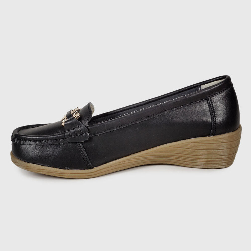 Mocasín Cuero Tanza Negro image number 5.0