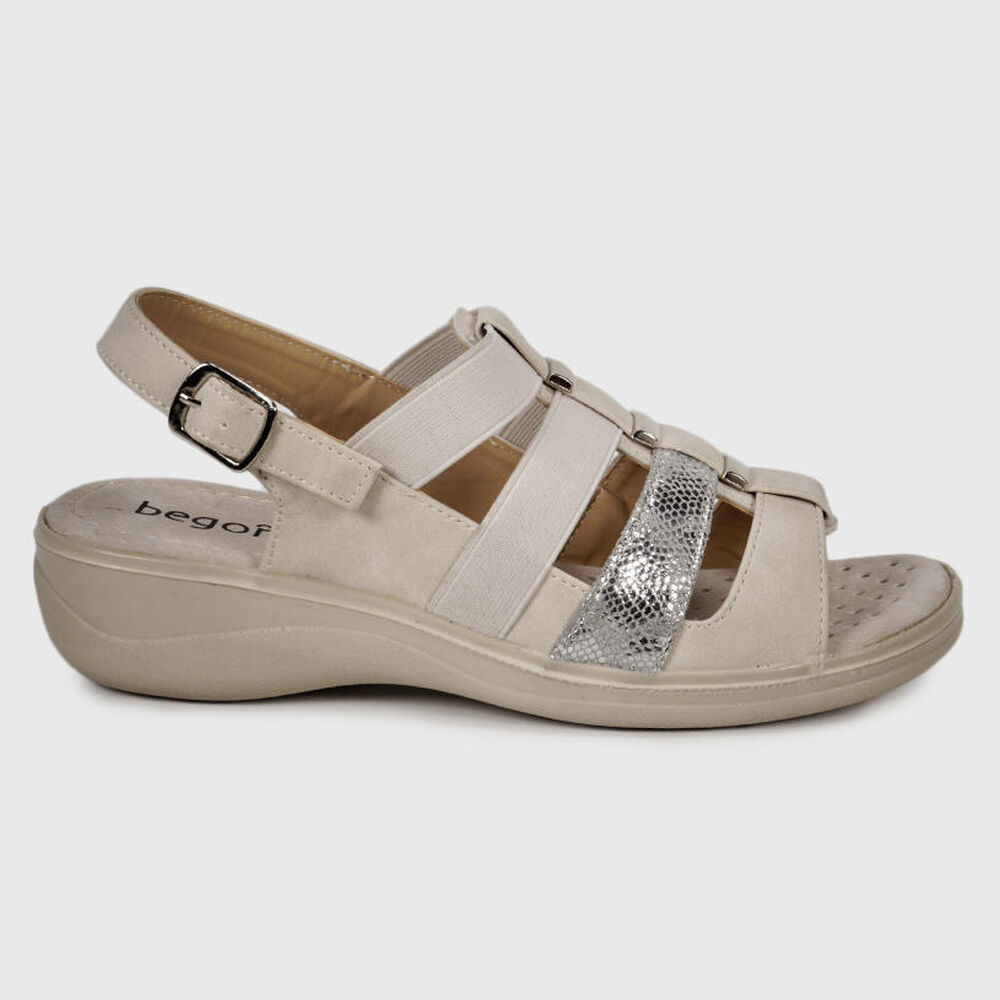 Sandalia Kivu Beige image number 1.0