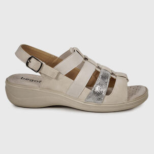 Sandalia Kivu Beige