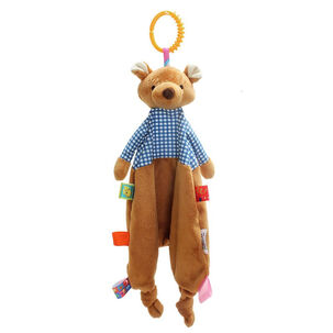 Peluche Tuto De Apego Juguete Amigo Sonajero Bebe Guagua