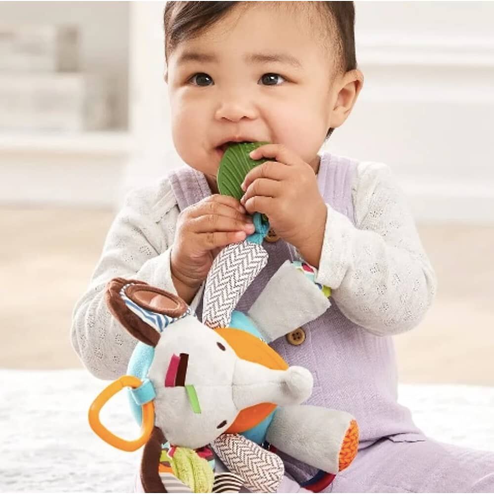 Juguete Peluche Leon Sensorial Sonajero Con Mordedor image number 2.0