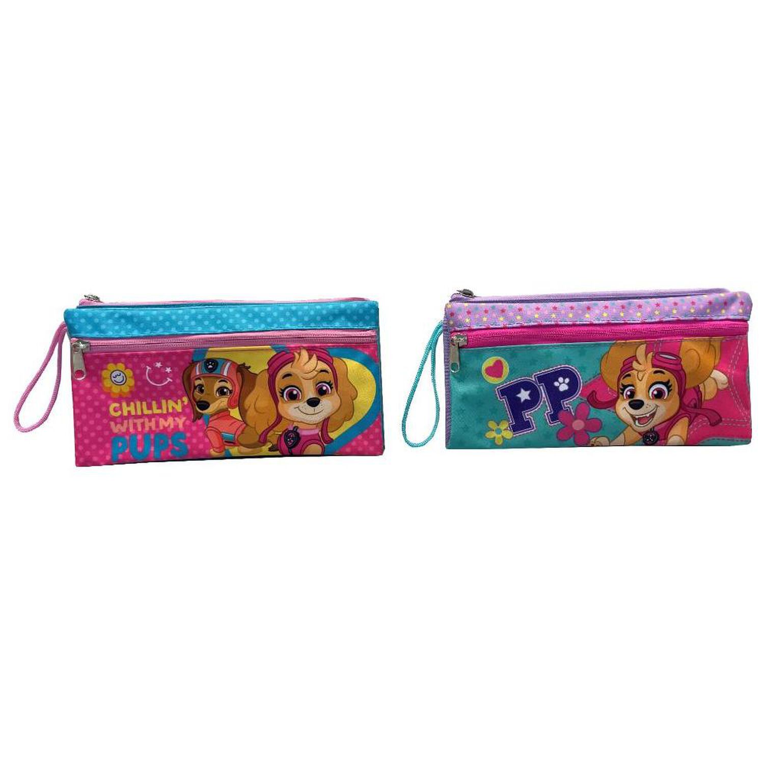 Estuche Doble Cierre Paw Patrol Girl 2 Dise&ntilde;os image number 0.0