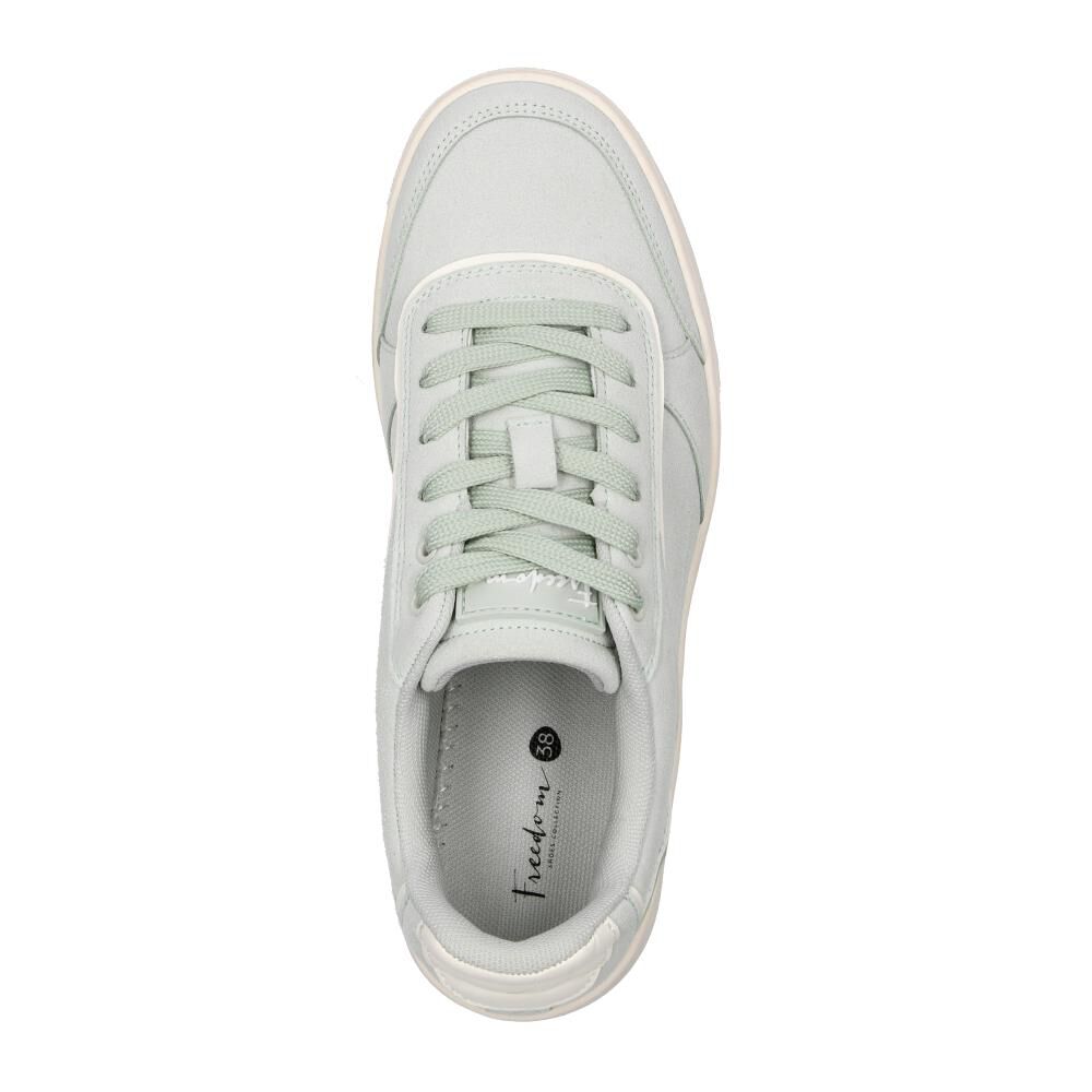 Zapatilla Urbana Mujer Freedom Light Green image number 4.0