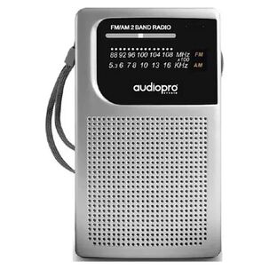 Radio De Bolsillo Portatil Am Fm Gris Ap02079