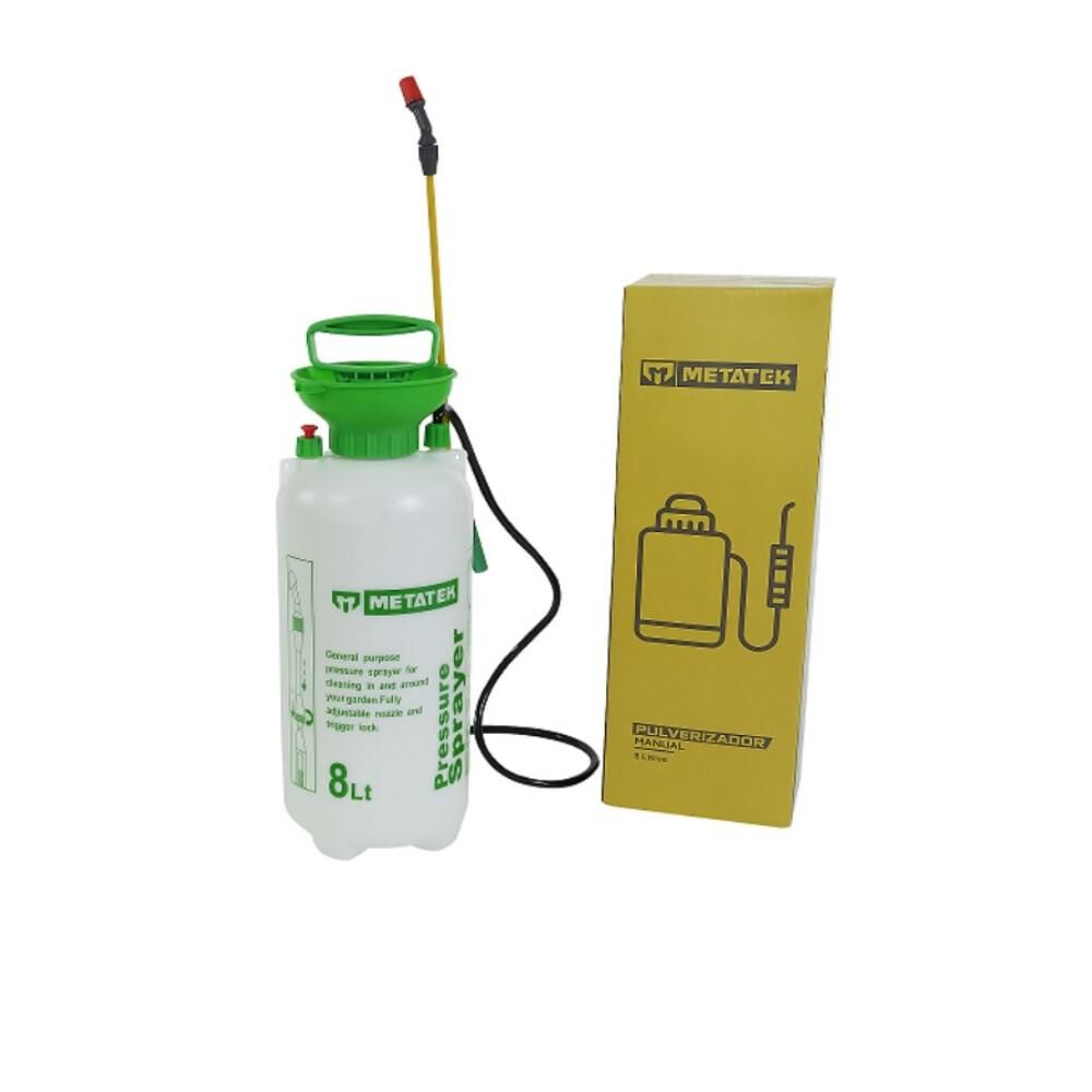 Pulverizador Blanco Manual 8l Pe Metatek image number 1.0