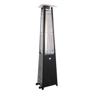 Estufa A Gas Exterior Terraza Trinx Negro