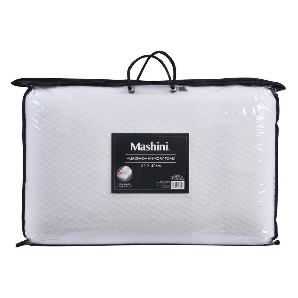 Almohada Memory Foam 40x60 Cm Blanca image number 2.0