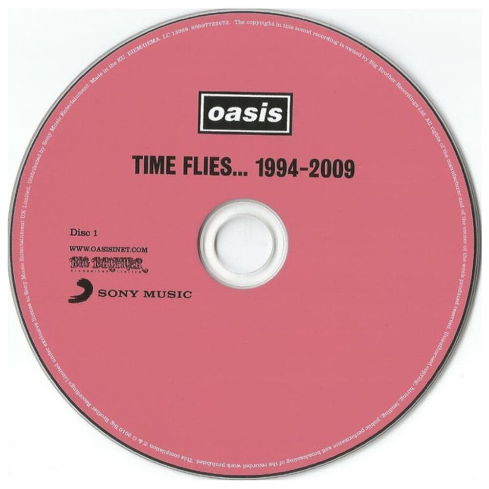 Oasis - Time Flies: Best Of 1994-2009 (2cd) | Cd image number 2.0