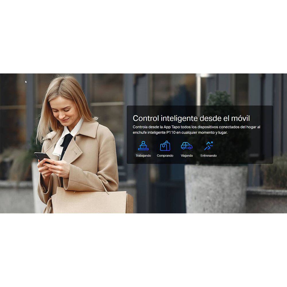 Enchufe Wifi Smart Home Tp-link Tapo P110 Alexa / Google image number 7.0