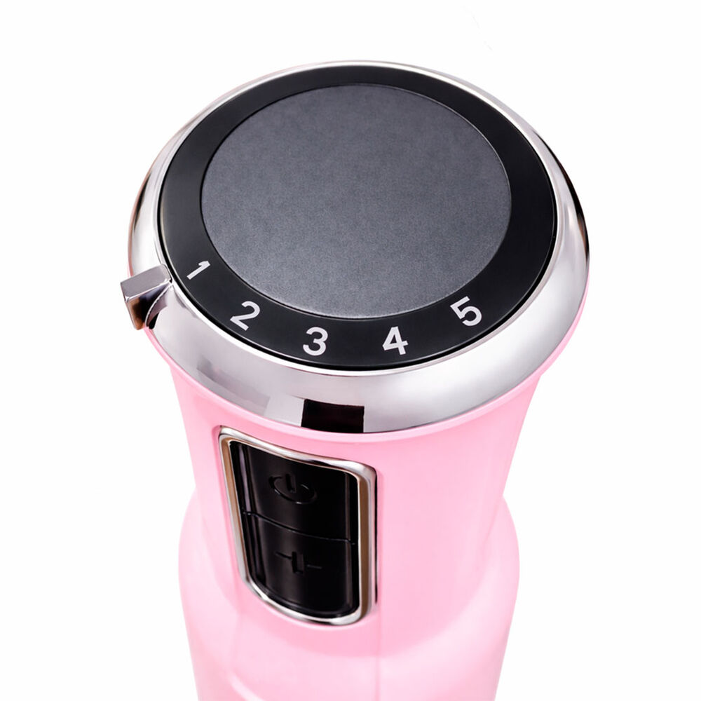 Pimmer Thor Retro Style Hand Mixer Pink image number 4.0