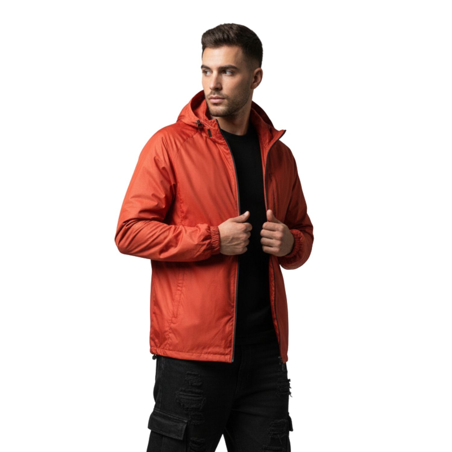 Chaqueta Cortaviento Impermeable Hombre image number 1.0