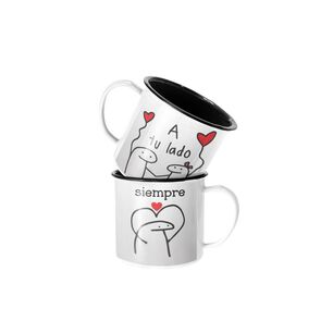 Taza Enlozada Lechera A Tu Lado Siempre Regalo