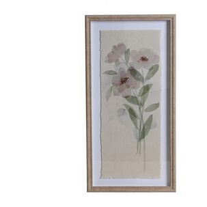 Cuadro De Flores Dise&ntilde;o 2 Belle Noite / 40x60 Cm