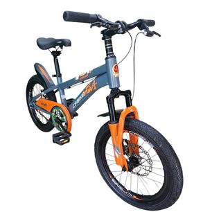 Bicicleta Aro 16 Cfbike Gris Naranjo