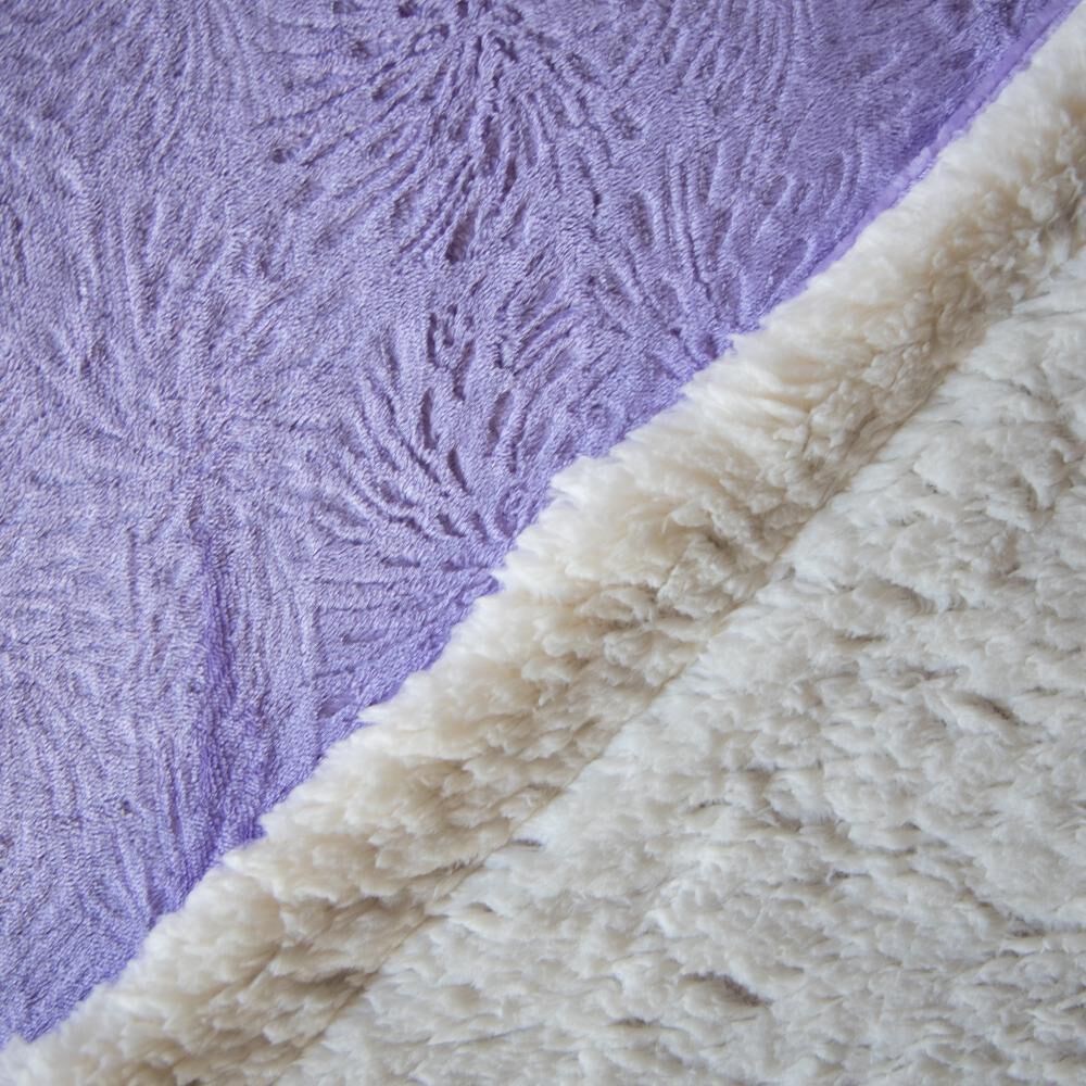 Frazada Sherpa Belle Noite Flannel / King image number 2.0