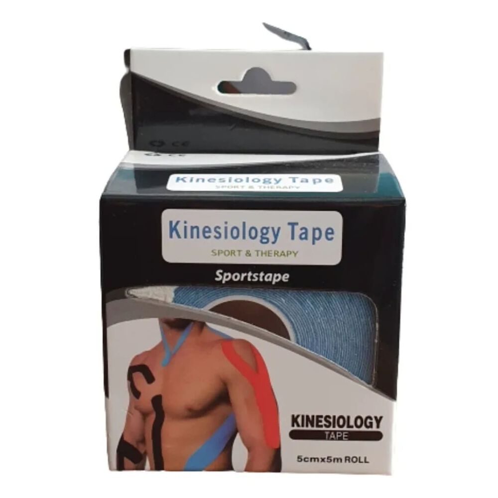 Pack X3 Cinta Kinesiotape Para Lesiones Musculares Fisio 5cmx5m image number 2.0