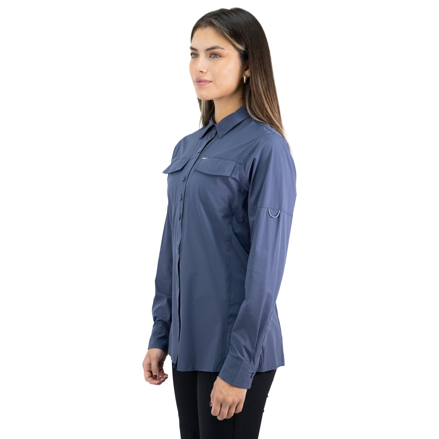 Camisa Hw Antakari Spandex Mujer Azul image number 2.0