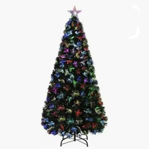 Arbol De Navidad 240 Cm Luces Led Colores Incorporadas
