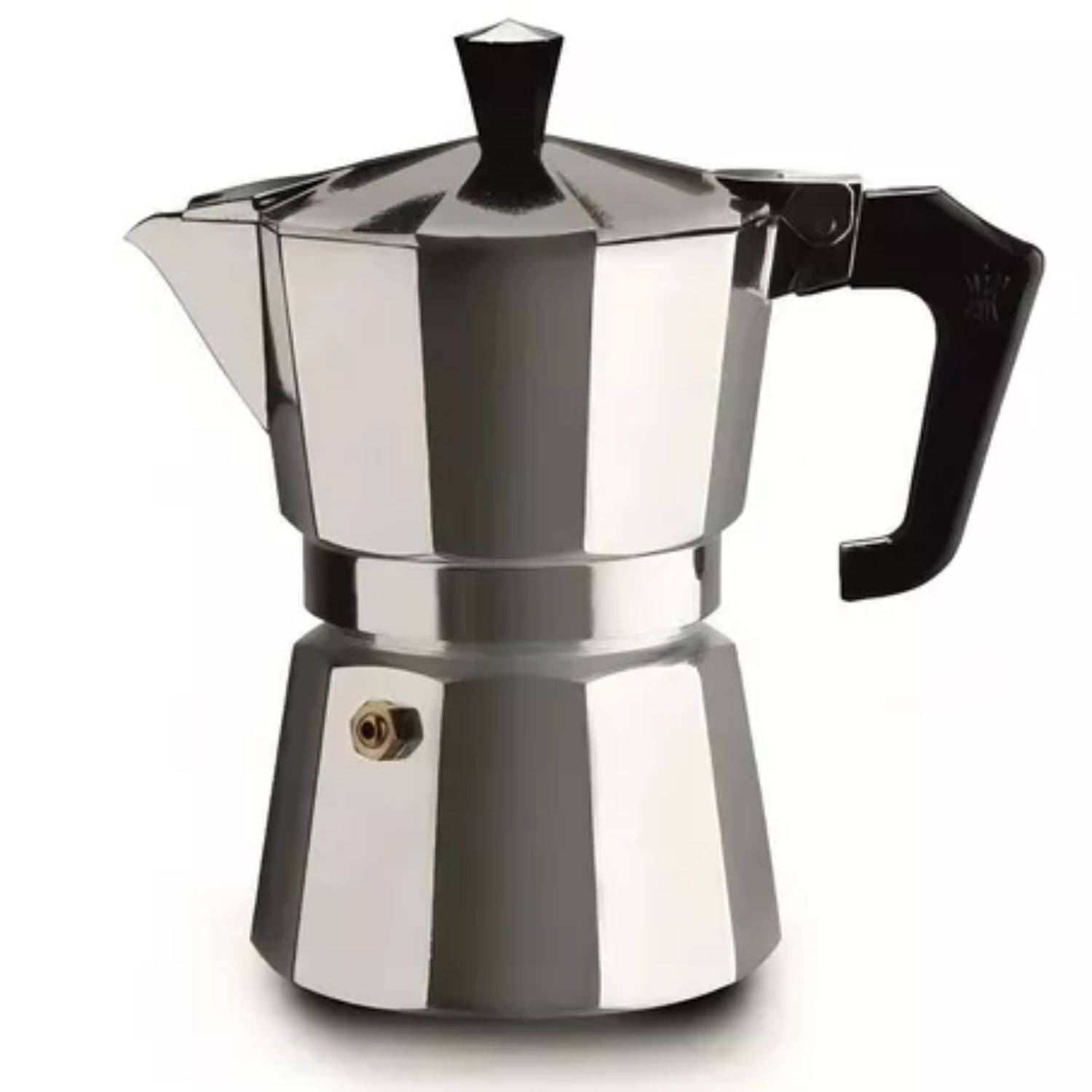 Cafetera Italiana De Aluminio 6 Tazas Cafe Desayuno image number 0.0