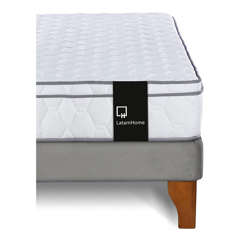 Cama Europea Latam Home Zen Top / 1.5 Plazas / Base Normal image number 1.0