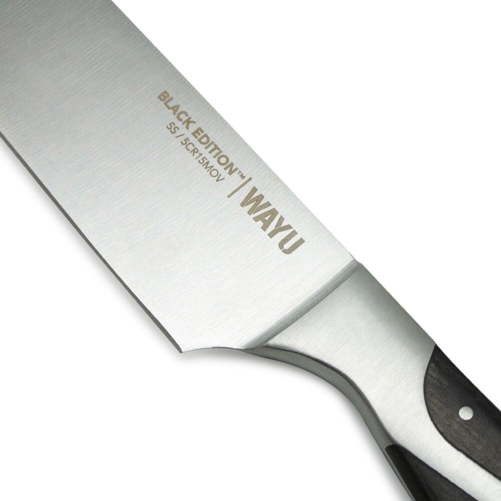 Cuchillo Chef 8 Pulgadas Black Edition Wayu image number 2.0