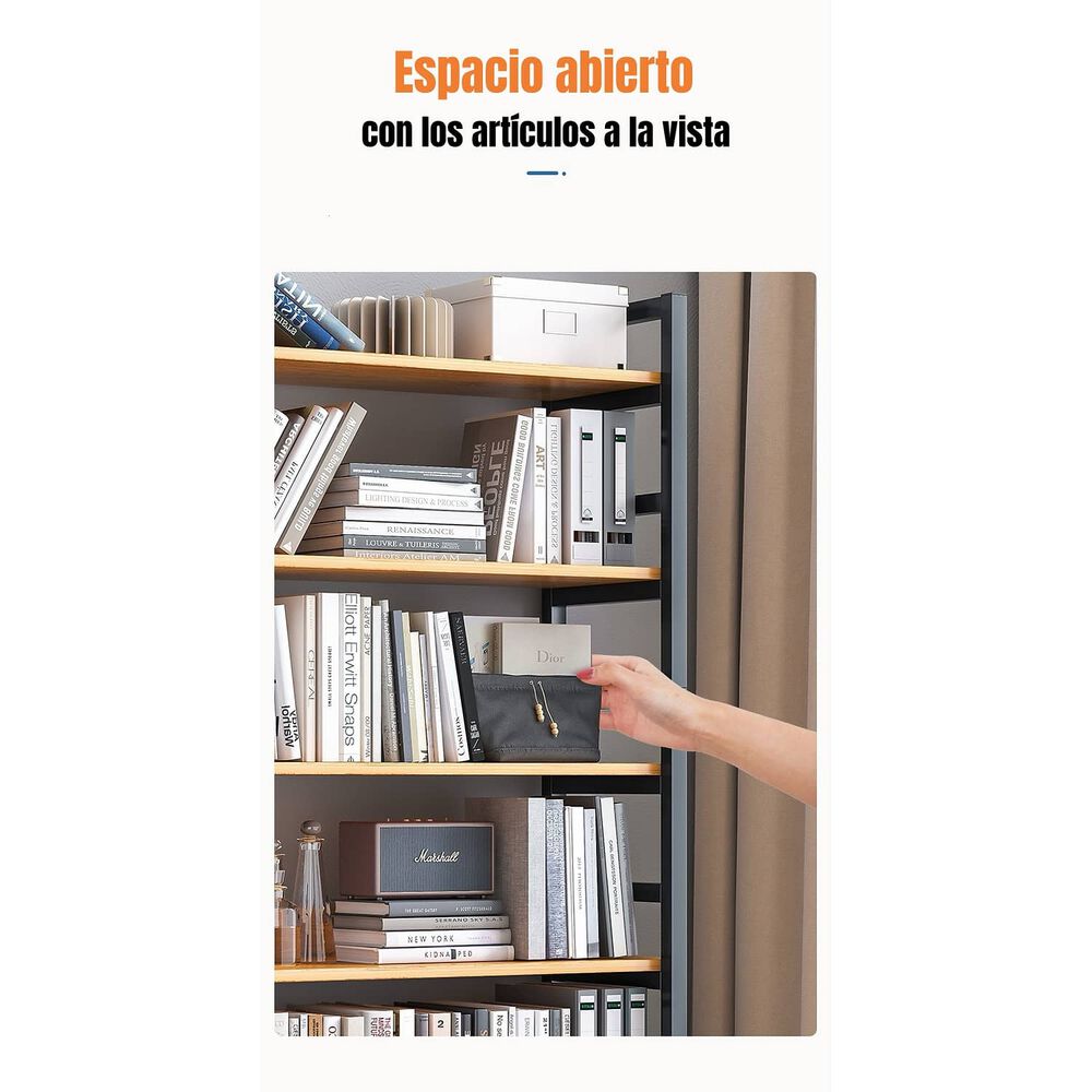 Estante Librero Repisas De 6 Niveles 174cm By Lubabycas image number 4.0