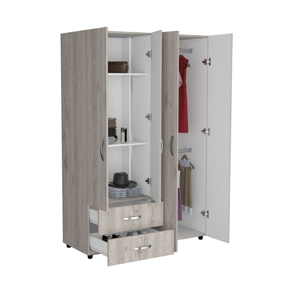 Closet 4 Puertas 2 Cajones Fm-019c - Humo image number 2.0