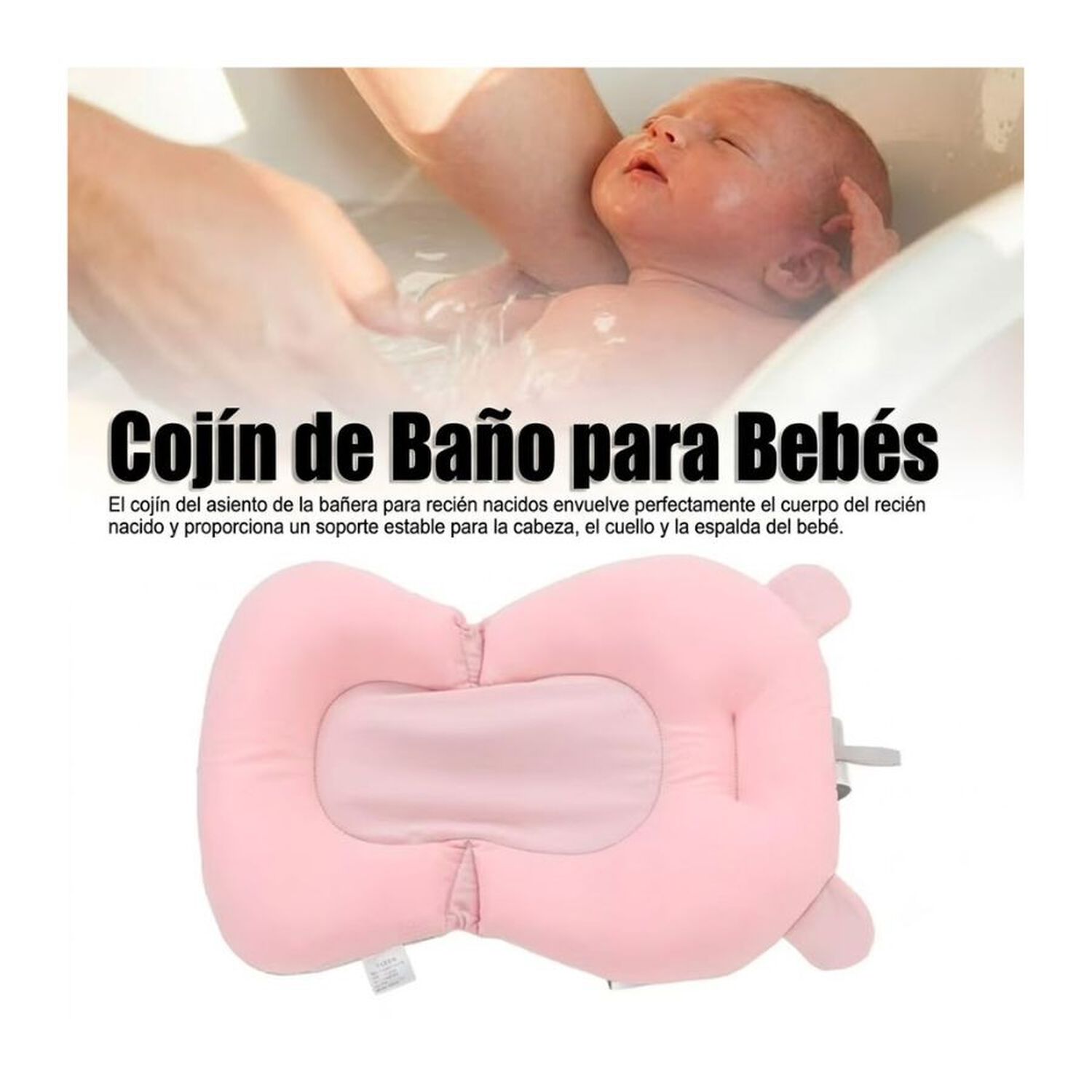 Coj&iacute;n De Ba&ntilde;o Para Beb&eacute; Almohadilla Flotante image number 4.0