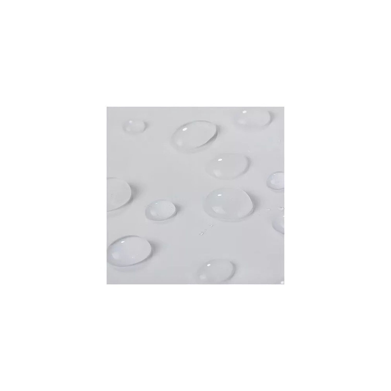 Forro Cortina Ba&ntilde;o Peva Transparente 180x180 Cms image number 2.0