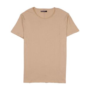 Polera Lisa Slim Fit Manga Corta Cuello Redondo Hombre Rolly Go