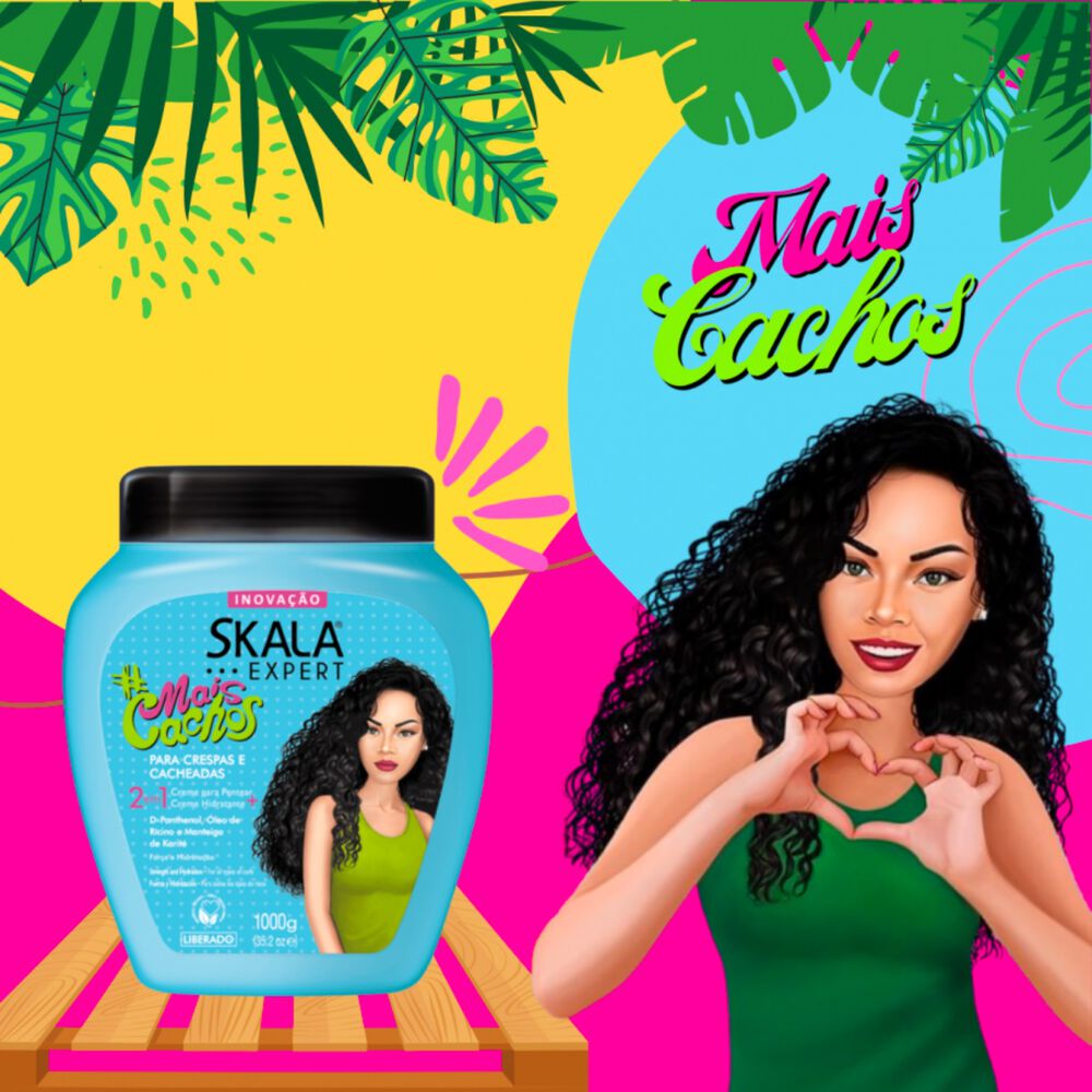 Mascara Mais Cachos Expert Skala 1kg image number 3.0