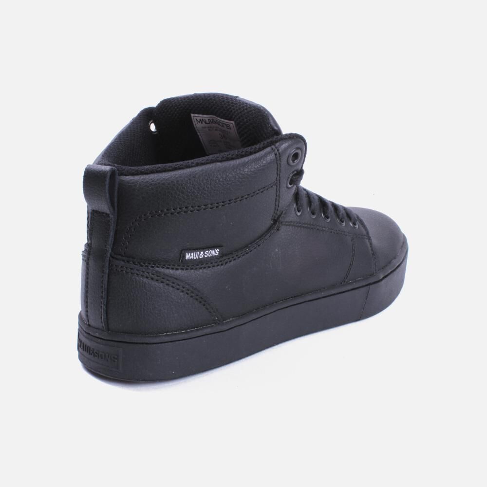 MAUI AND SONS Calzado Escolar Niño Cuero Negra | Falabella.com