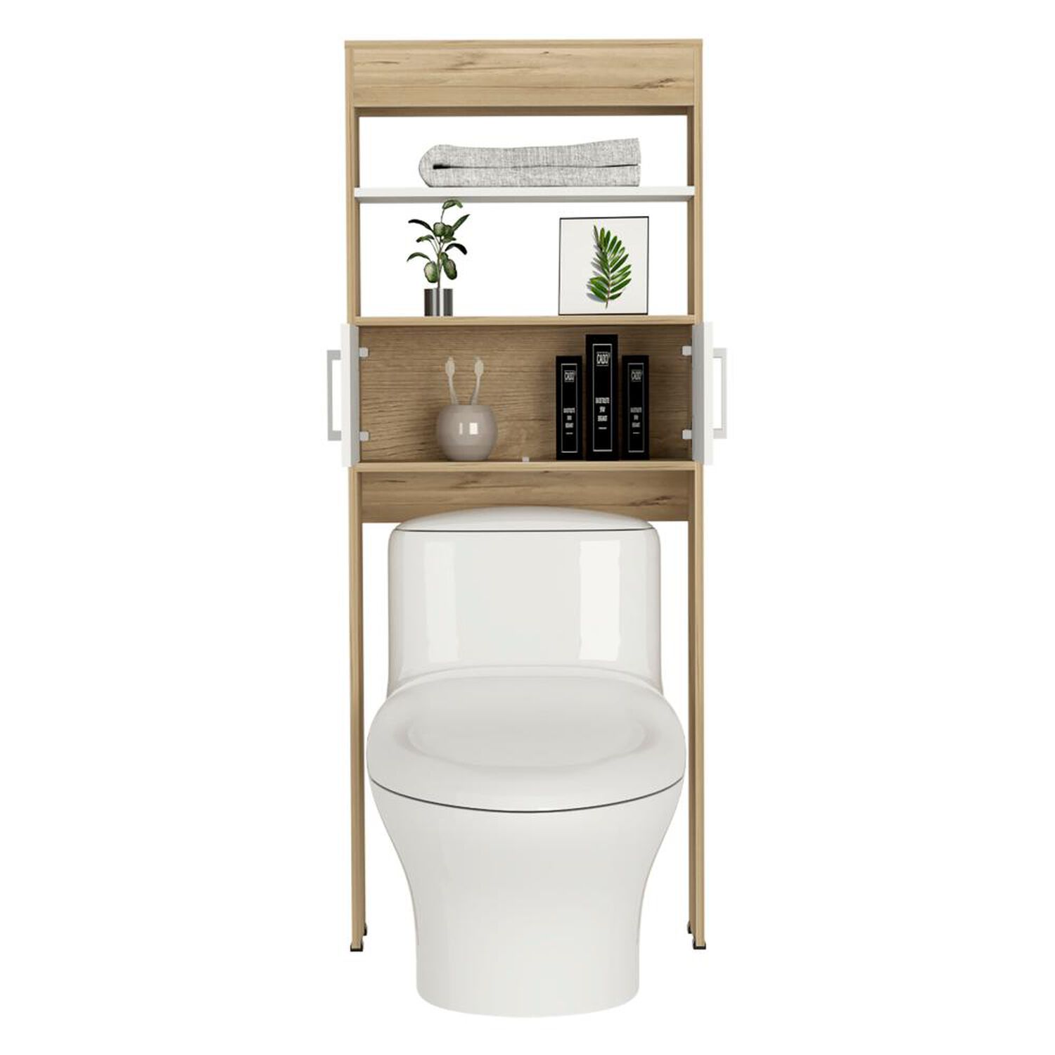 Mueble De Ba&ntilde;o Tuhome Almacenamiento Bath Bi Color / 2 Puertas image number 5.0