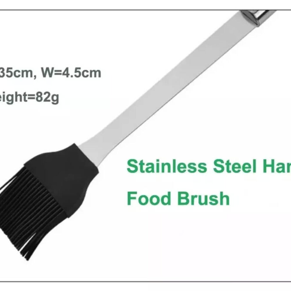 Set 5 Utensilios Profesional Acero Inox Para Asado + Estuche image number 2.0