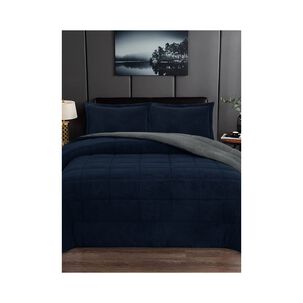 Plumon Andes Sherpa Bicolor Gris 2 Pl