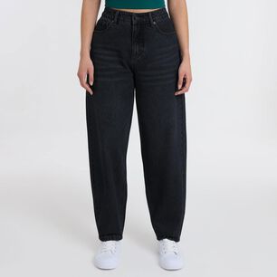 Jeans Tiro Medio Barrel Mujer Freedom