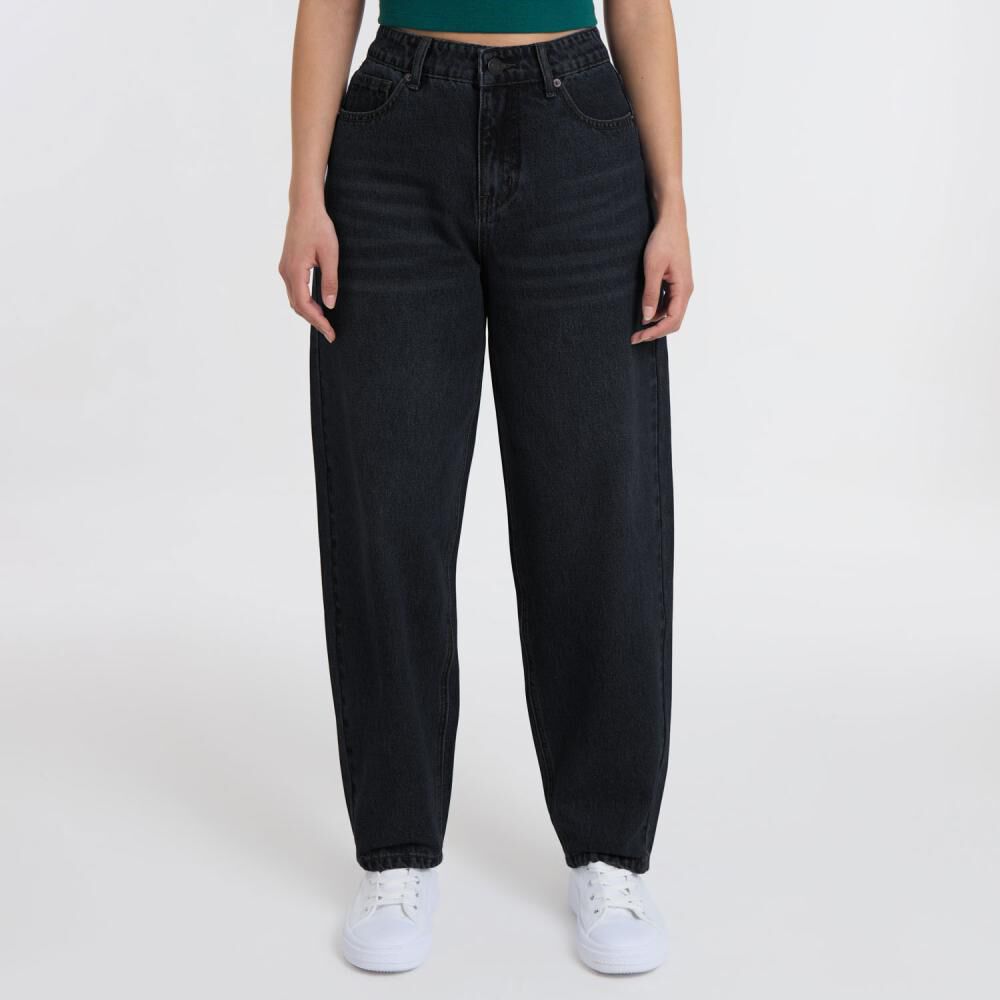 Jeans Tiro Medio Barrel Mujer Freedom image number 0.0